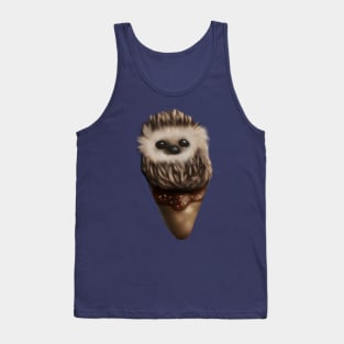 Hedgehog in an Ice Cream Cone Tank Top